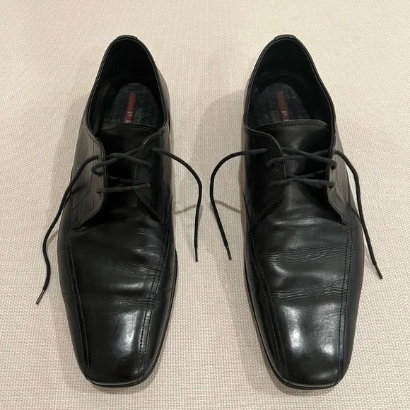 Prada | Shoes | Prada Derby Authentic Lace Up Shoes | Poshmark display picture 2